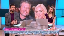 Blake Shelton and Gwen Stefani Are Ready to Wed but It 'Isn't Currently Possible' Due to Her Faith