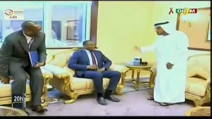 ORTM/Visite de travail du premier ministre Dr Boubou Cissé à Abu Dhabi