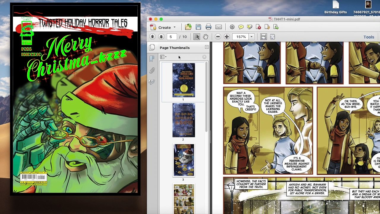 Comic Book Review: Twisted Holiday Horror Tales #1