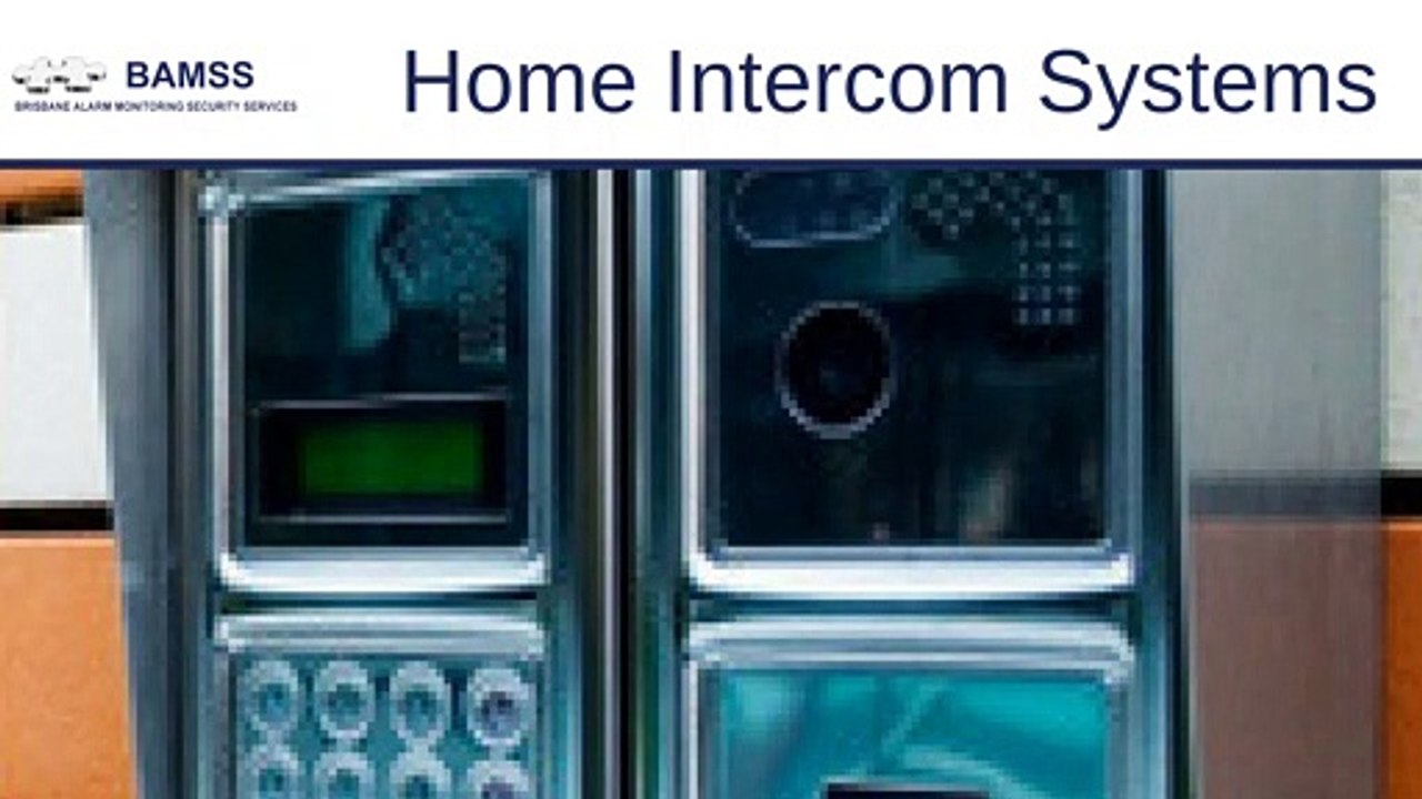 Home Intercom Systems - Brisbane