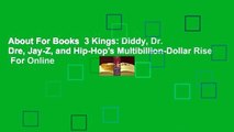 About For Books  3 Kings: Diddy, Dr. Dre, Jay-Z, and Hip-Hop's Multibillion-Dollar Rise  For Online