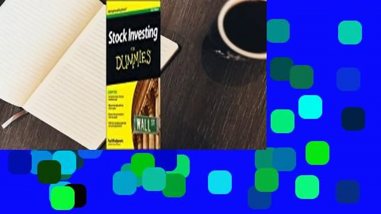 Stock Investing for Dummies  For Kindle