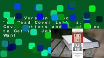 Full Version  Knock 'em Dead Cover Letters: Cover Letters and Strategies to Get the Job You Want