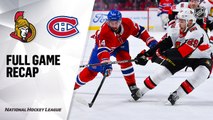 NHL Highlights | Senators @ Canadiens 12/11/19