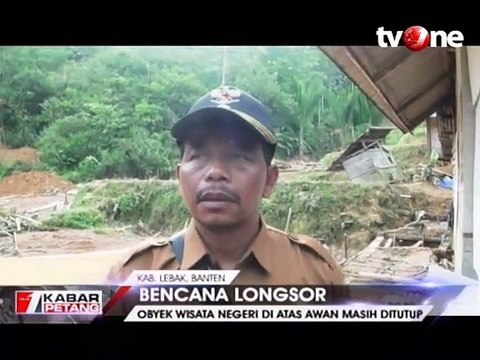 Negeri di Atas Awan Gunung Luhur Masih Ditutup Pasca Longsor