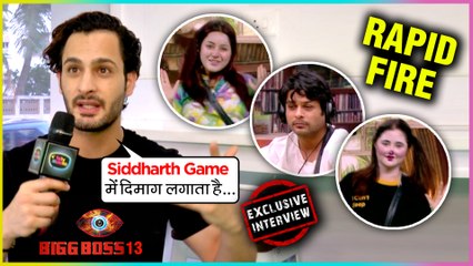 Umar Riaz SHOCKING Rapid Fire, CALLS Shehnaz Clever & Rashami Emotional | Exclusive Interview