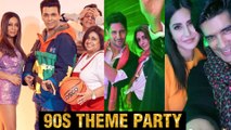 Katrina Kaif, SRK, Sidharth,Karan Johar, Janhvi Kapoor 90's Bollywood Theme Party | INSIDE Pictures