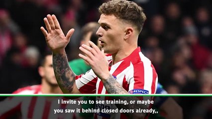 Trippier's our best penalty taker despite his miss - Simeone