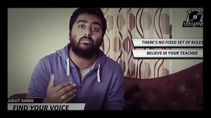 Arijit singh personal singing tips for all singers