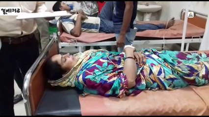 વંથલીના બરવાળામાં ત્રોટા ફૂટતા ઝેરી ગેસ છૂટયો, 17ને અસર