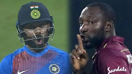 Virat Kohli smashes Williams for six, gives animated reaction | Ind vs WI 3rd T20 Highlights