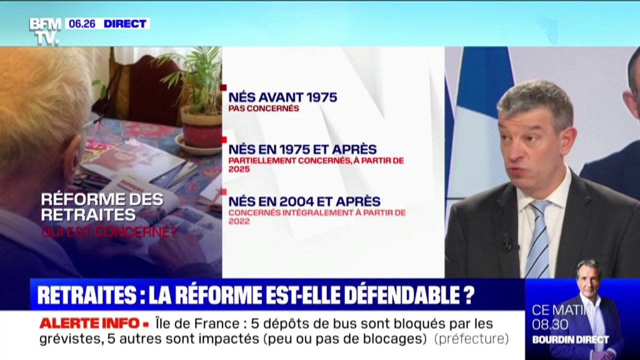 Régime des retraites; pour Nicolas Doze, la réforme présentée par Édouard Philippe présente de nombreuses avancées