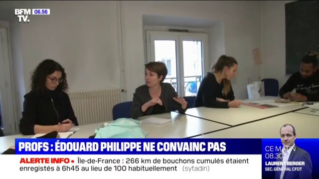 Retraites: les annonces d'Édouard Philippe ne satisfont pas les enseignants