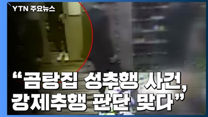 '곰탕집 성추행 사건' 유죄 확정...대법 "강제추행 판단 맞다" / YTN