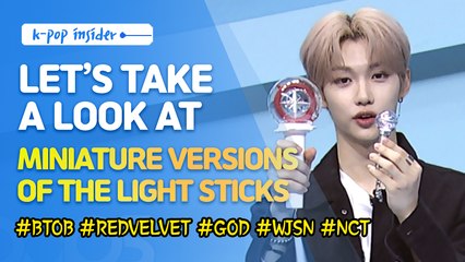 [Pops in Seoul] Miniature versions of Idol's light sticks! (feat. Felix)