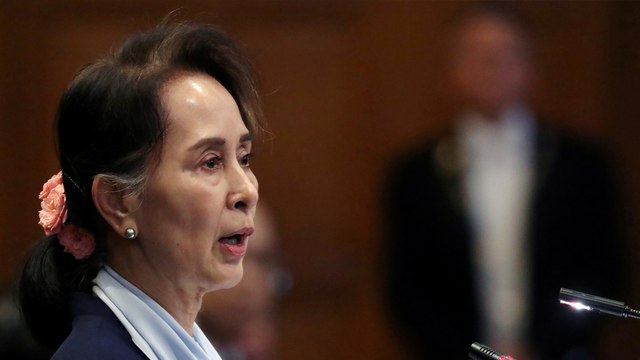 Myanmar’s leader, Aung San Suu Kyi deflects Rohingya genocide claims