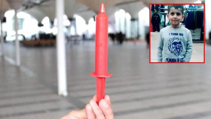 Şırıngalı çikolata 7 yaşındaki çocuğun ölümüne sebep oldu