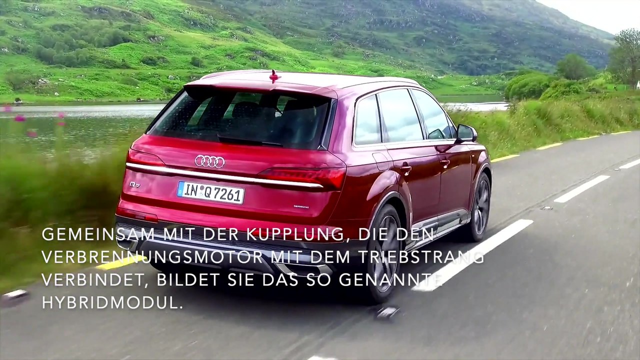 Der Audi Q7 TFSI e quattro - Zwei Motoren und quattro-Triebstrang - Antrieb und Kraftübertragung
