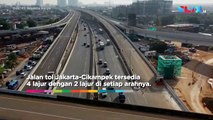 Jalan Tol Layang Jakarta-Cikampek Elevated II Diresmikan