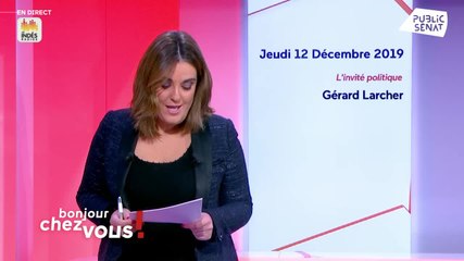 GÃ©rard Larcher - Public SÃ©nat jeudi 12 dÃ©cembre 2019