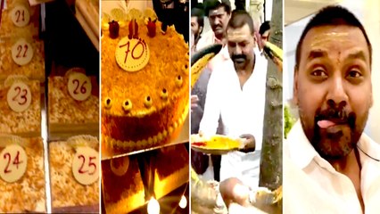 Thalaivar Birthday special Pooja | Ragava Lawrence | Darbar Teaser