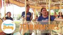 Teams Yellow, Blue and Green try out the carousel ride in Enchanted Kingdom | Magandang Buhay