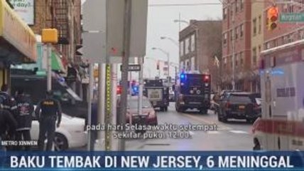 Baku Tembak di New Jersey Tewaskan 6 Orang