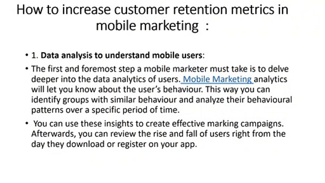mobile marketing