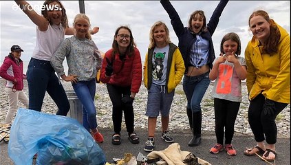 Meet Flossie the beach cleaner - dubbed Ireland's Greta