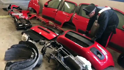 Torino - Furti di auto a Venaria Reale (12.12.19)