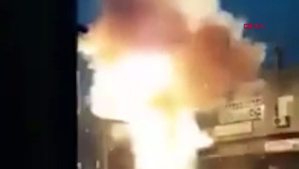 Şanlıurfa'da trafo panosunda büyük patlama...