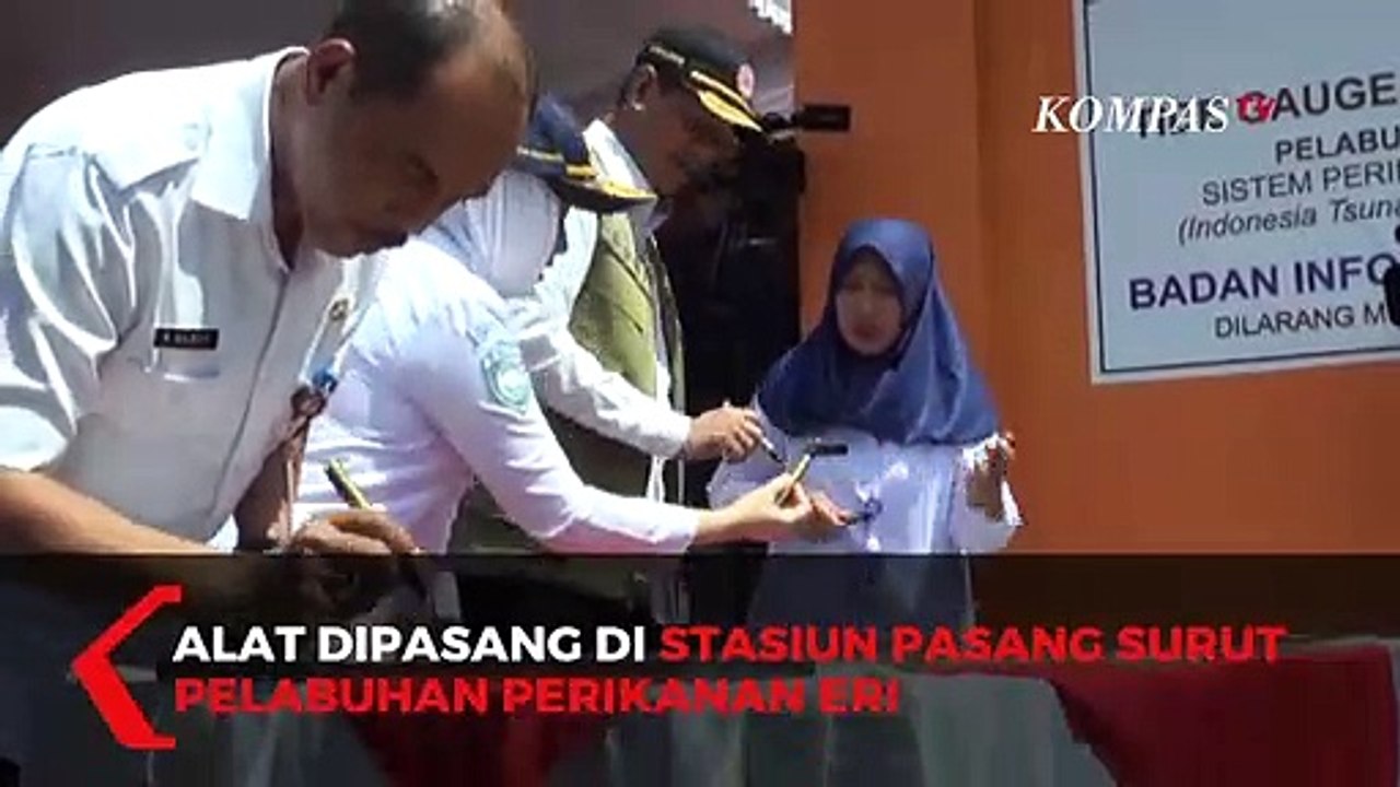 Ambon Pasang Sistem Peringatan Dini Tsunami