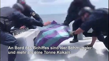 Kokain-U-Boot Marke Eigenbau in Peru entdeckt