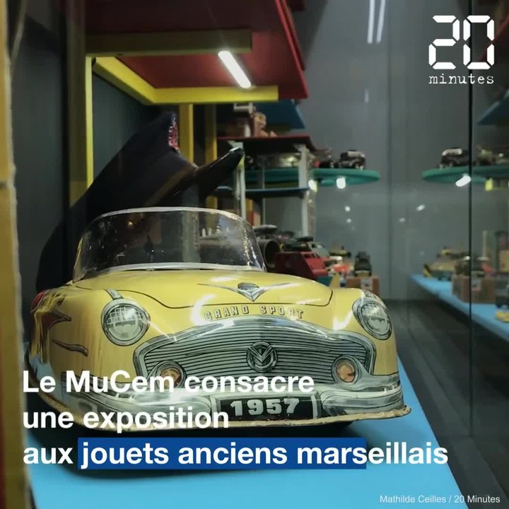 Une expo rassemble 500 vieux jouets marseillais au Mucem