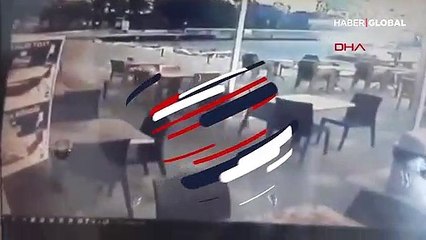 Bodrum'da çıkan hortum sandalı anbean böyle havalandırmış