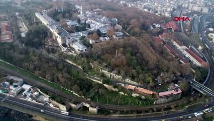 İstanbul topkapı sarayı'na istinat duvarlı önlem