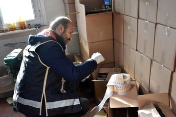 Arnavutköy'de yılbaşı öncesi sahte içki operasyonu