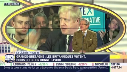 Dominique Moïsi (Institut Montaigne) : En Grande-Bretagne, les Britanniques votent, Boris Johnson donné favori - 12/12
