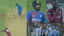 India vs West Indies 3rd T20 : 6 In Williams Bowling, Watch Reaction Ka Baap Kohli || Oneindia