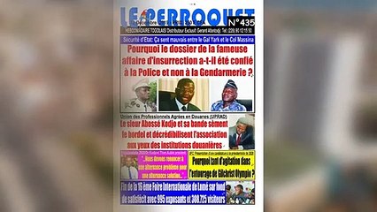 La une des journaux du 12 décembre