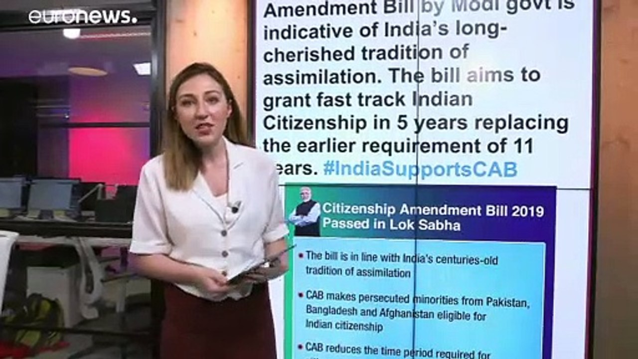 Why is India's new citizenship law sparking protests? Euronews answers