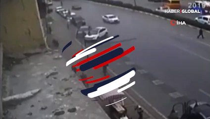 Maganda drift yapmak için trafiği karıştırdı