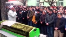 Bursa eşini almaya giderken kamyonun altında can veren yusuf çelik gözyaşlarıyla uğurlandı