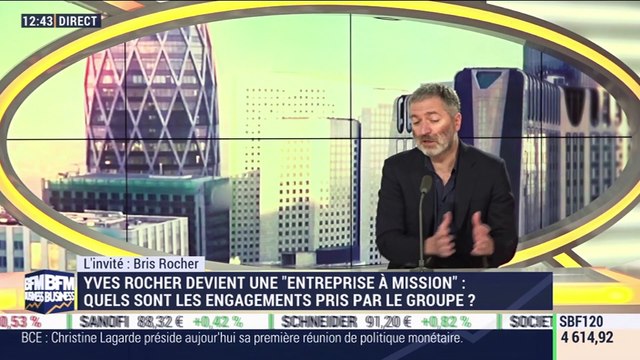 Bris Rocher (Yves Rocher) : Le groupe Yves Rocher réalise 2,5 milliards d'euros de chiffre d'affaires auprès de 50 millions de clientes dans 115 pays - 12/12