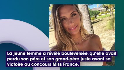 Camille Cerf  en larmes, elle se confie sur la mort de son papa