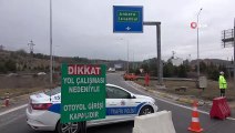 TEM Otoyolu Bolu Dağı Tüneli Trafiğe Kapatıldı