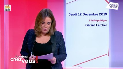 Invité : Gérard Larcher - Bonjour chez vous ! (12/12/2019)