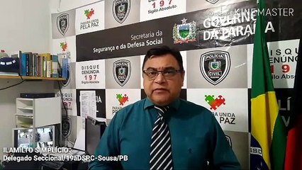 Delegado fala sobre a prisão de homem suspeito de fabricar armas de fogo em Sousa