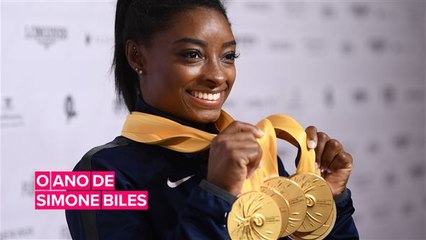 O ano de ouro de Simone Biles