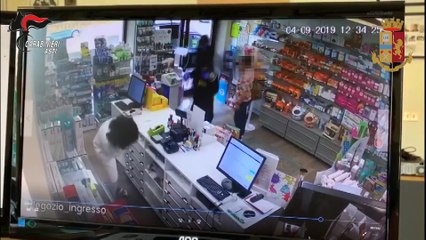 Asri - Arresto rapinatori Farmacia Palucco e Carrefour (12.12.19)